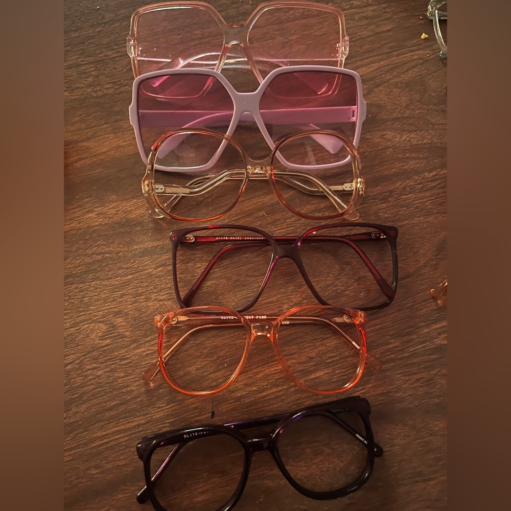 Vtg vintage eyeglass lot of 6